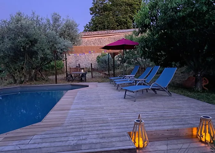 Le Chant Des Tongs - La Canopee בית נופש Salazac